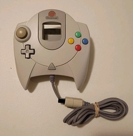 Sega Dreamcast Console Bundle Lot - 4 Games, 2 Controllers, Memory Card - Works