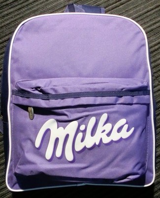 Rucksack, Milka,  neu, unbenutzt, lila/blau
