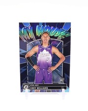 2024-25 Panini Donruss Optic My House Purple Holo Cody Williams Rookie No. 4