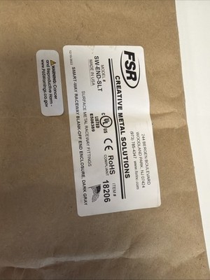 FSR SW-END-SLT Item # 18206