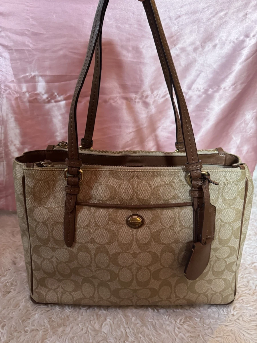 Coach Canvas Exterior Tote Bags & Handbags for Women for sale | eBay