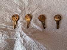 Lot of 4 Bobrick Cat 74 Keys For Dispensing Units