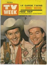 TV WEEK (Victoria) Oct 31 1964 THE LE GARDE TWINS BEATLES
