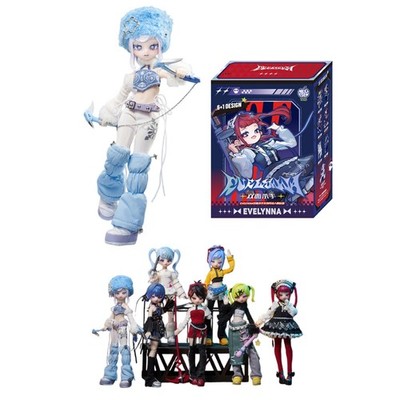 HIPLAY Blokees bjd Eve Lynna: The Two-Faced Killer Trading Doll