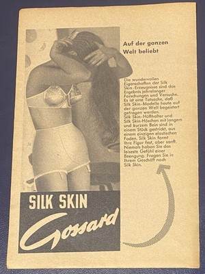 Werbeanzeige/advertisement A5:  Gossard Hüfthalter     1957   (WA347/1)