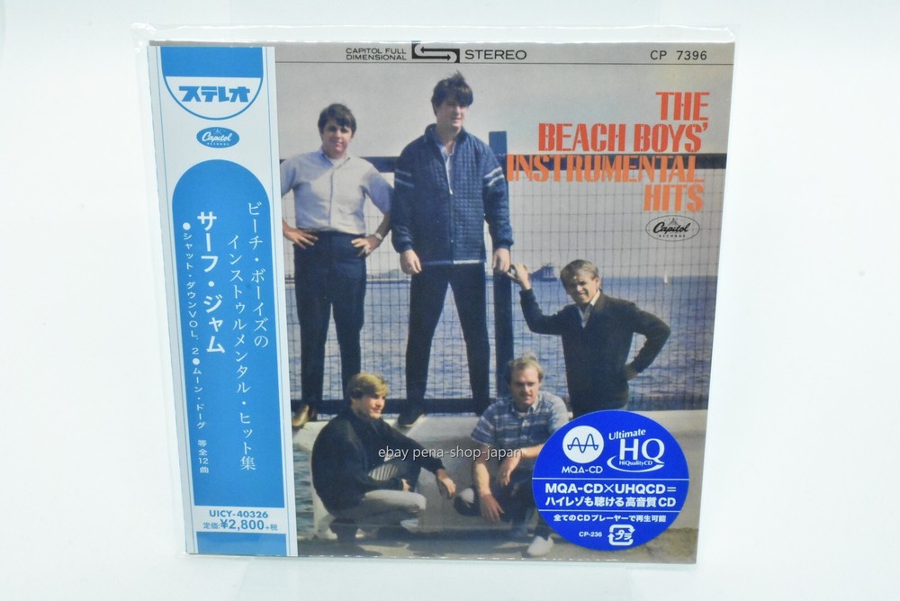 The Beach Boys-Instrumental Hits-MQA UHQCD Paper Sleeve Reissue Ltd/Ed Japan