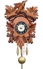 0125-1QP - Engstler Battery-operated Clock - Mini Size with Music/Chimes - 5.5"H