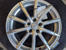 Wheel 18x8 Alloy 10 Straight Spoke Design Fits 14-16 AUDI A4 , 8K0601025BQ