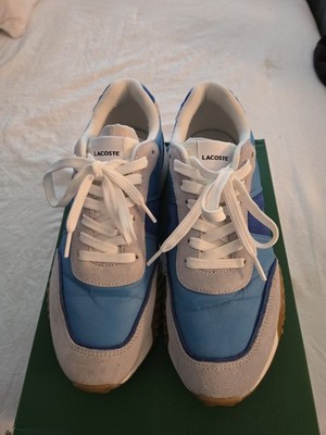 Men's Lacoste L-Spin Deluxe Blue Sneaker Size 9.5
