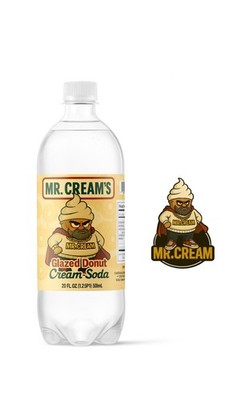 Mr.Cream s  Glazed Donut  flavored Cream soda 