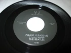 BEATLES PLEASE PLEASE ME / FROM ME TO YOU 45 7" NEAR MINT US BLACK VJ VINYL