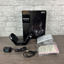 Sony MDR-RF970RK RF Wireless Stereo Headphones BASE AND CABLES ONLY