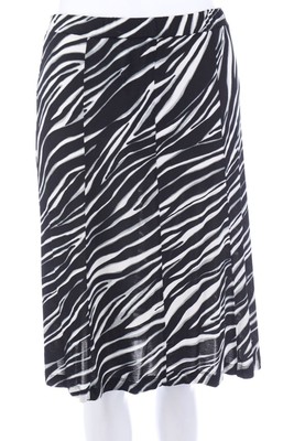 PUBLIC EASY WEAR Rock Animal Print D 40 schwarz-weiß