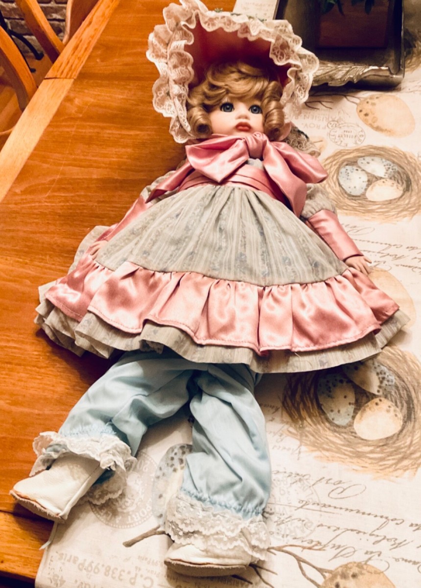 STUNNING VTG ANTIQUE 100% PORCELAIN DOLL | eBay