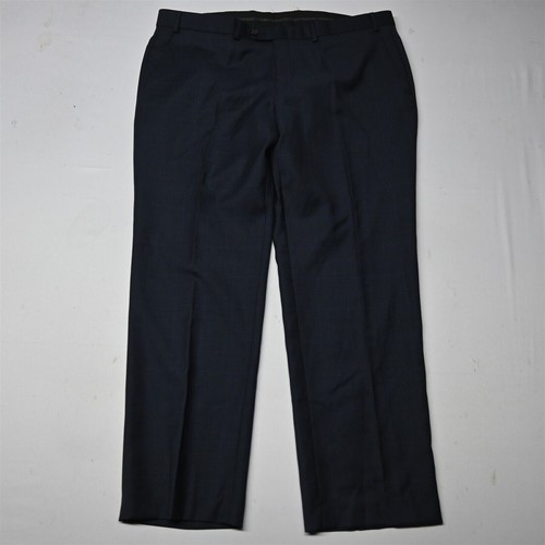 NEW Lauren Ralph Lauren 44L 40x30 Navy Blue Glenn Check 100% Wool Mens Suit - Picture 8 of 12