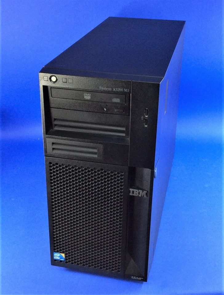 IBM SYSTEM x3200 M3 Tower- Intel i3 540 @ 3.07GHz, 4GB, 500GB HHD - NO OS - Image 3 of 4
