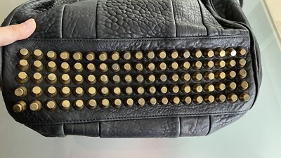 Alexander Wang Rocco studded bag in black | eBay