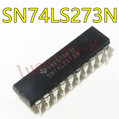 5PCS SN74LS273N DIP-20 IC, FLIP FLOP, 8 CIRCUITS, 17NS #F7