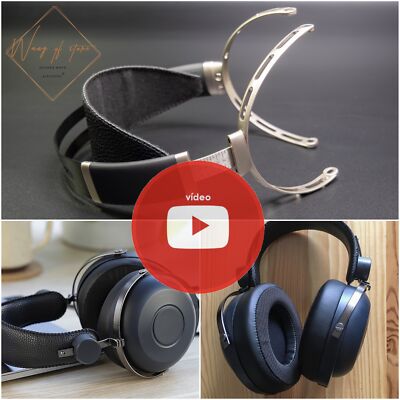 Replacement Metal Headband Cushion Pad Ear Hook For Hifiman HE-R7DX Headphone