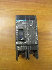 SIEMENS CIRCUIT BREAKER 2P, 100A, CAT# BQD2100 ... YC-183