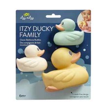 Itzy Ritzy Ducky Family -Set of 3 Duck Floating Bath Toys with Watertight Design