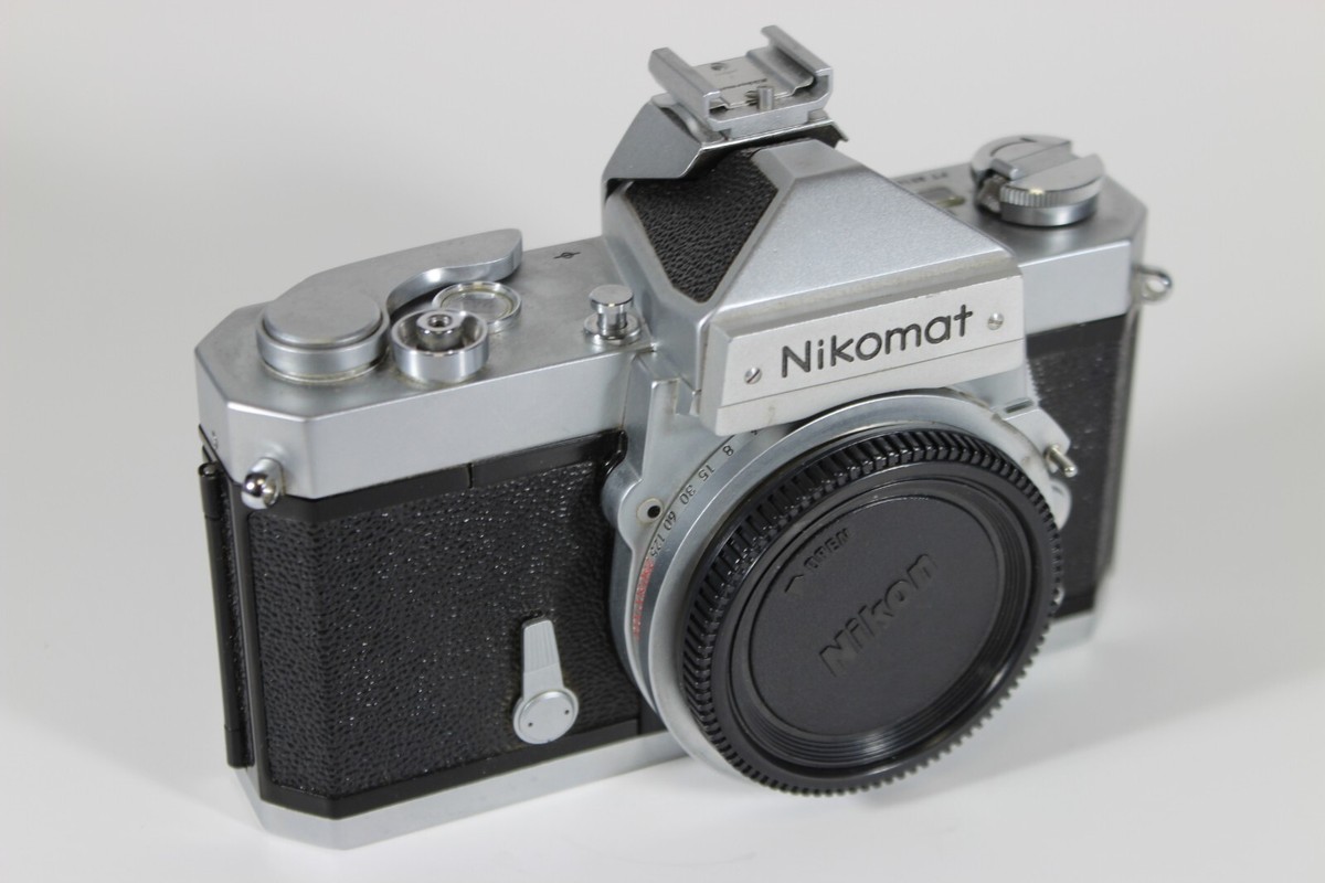 Nikon Nikomat FTN (Non AI) 35mm Camera Body, Chrome for Film Nikon Nikomat FTN (Non AI) 35mm Camera Body, Chrome for Film