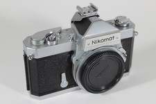 Nikon Nikomat FTN Non AI 35mm Camera Body, Chrome for Film Photography