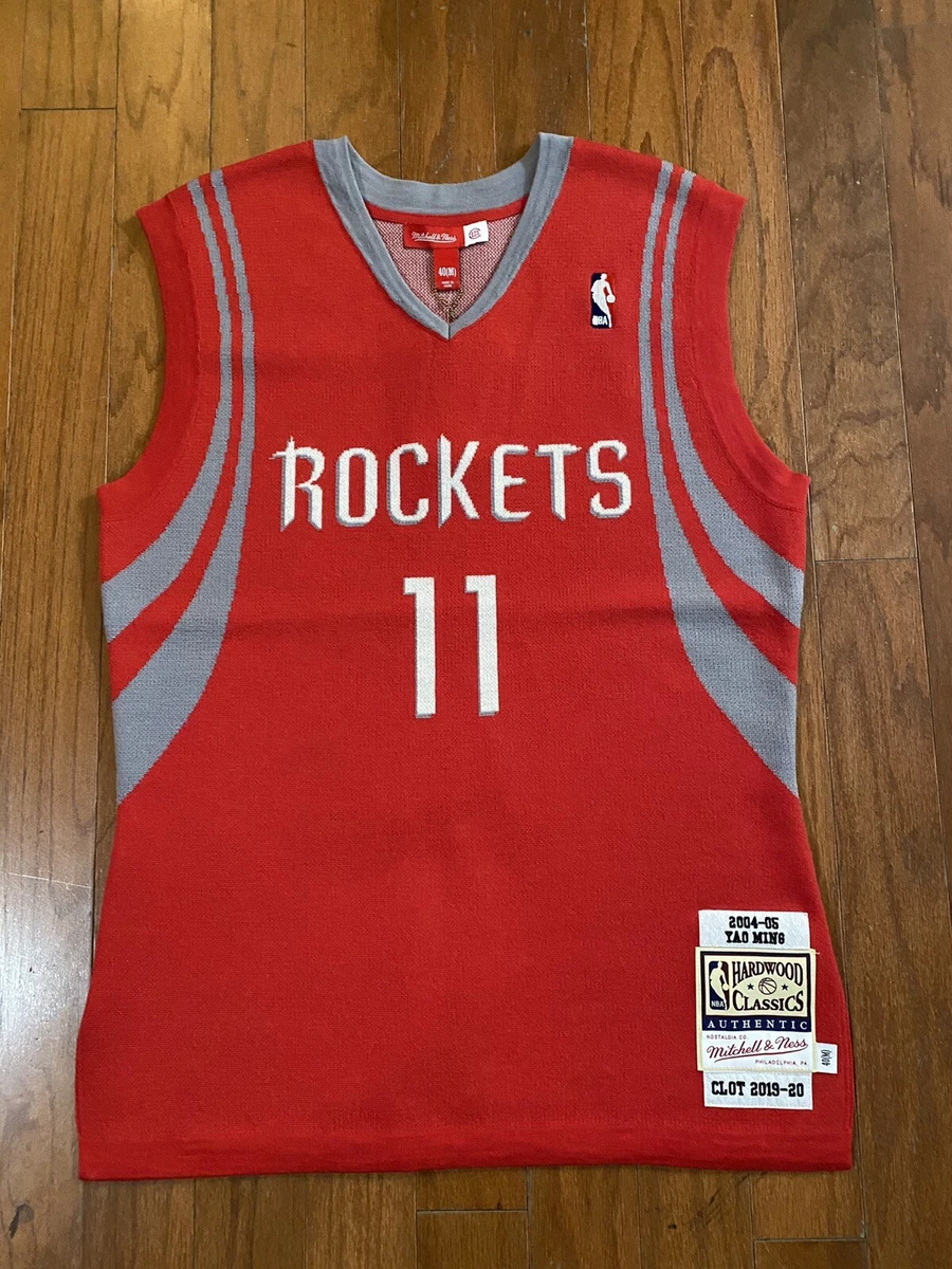 Mitchell & Ness NVA YAO MING 2004-05 HOUSTON ROCKETS JERSEY