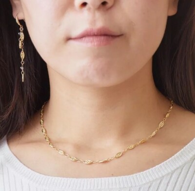 Elegant 14K Gold-Filled Necklace –Delicate Design & Timeless