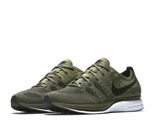 flyknit trainer medium olive