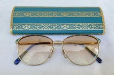 Vintage Liz Claiborne LC-91 Blu Pai 145 GEP Glasses Frames w/ case