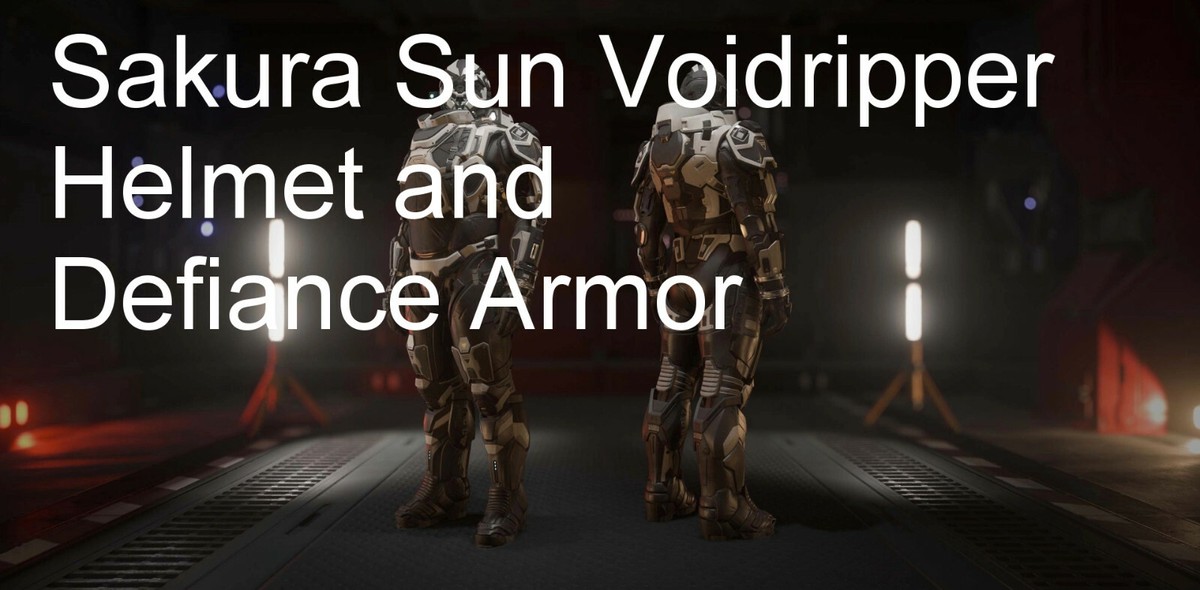 Star Citizen - Voidripper Helmet and Defiance Armor (3 Versions