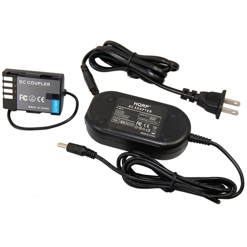 HQRP AC Puissance Adaptateur Pour Panasonic DMW-BLF19PP ; Lumix DMC-GH4,DMC-GH4K