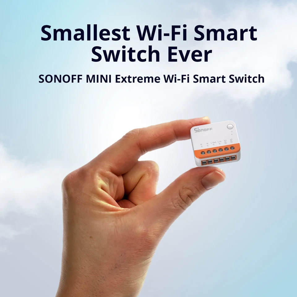 1-5x SONOFF MINIR4 Wifi Smart Schalter 2Wege Licht Schalter Modul APP Steuerung - Bild 2 von 4