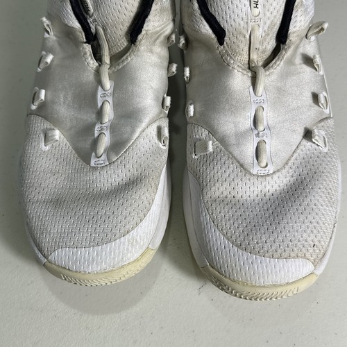 Nike Hyperdunk X Low Men’s Shoes AR0463-100 White Black Size 10 Needs Laces - Picture 3 of 10