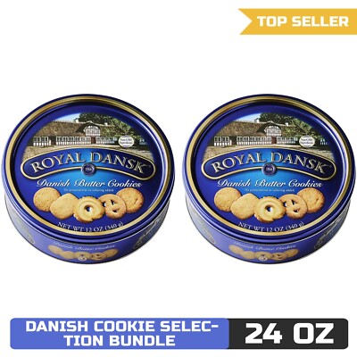 Royal Dansk Danish Cookie Selection, 12 Ounce (2 Pack)