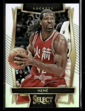Nene 2016-17 Panini Select #67 Silver Prizms Houston Rockets