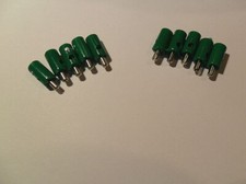 10 Querlochstecker (Bananen-), 2.6mm,aus 8 Farben H0, N märklin,roco,piko,faller