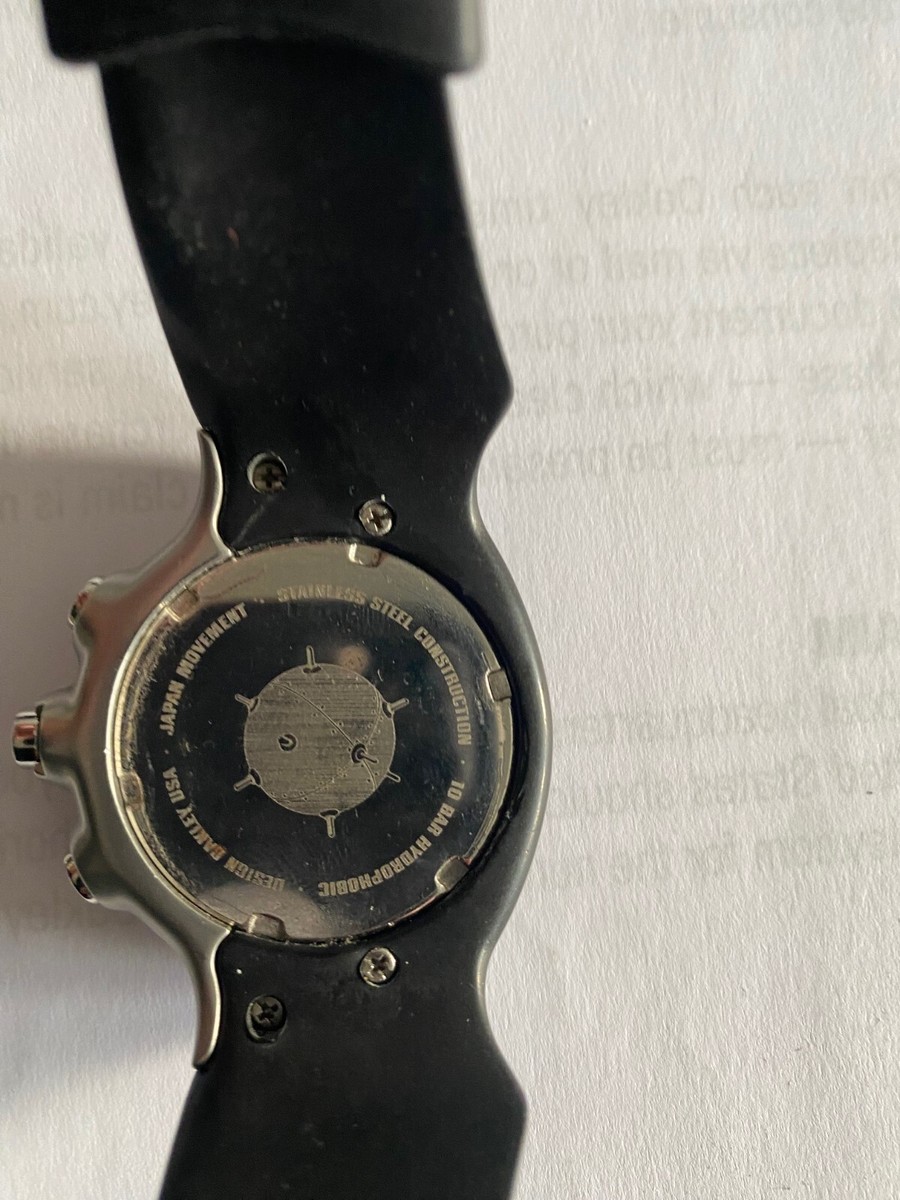 Oakley watch - Detonator rare retro red face | eBay
