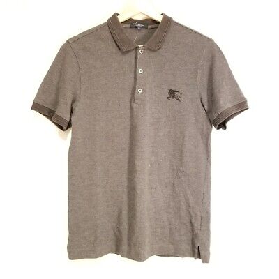 Auth Burberry LONDON - Dark Gray Black Men's Polo Shirt | eBay Auth Burberry LONDON - Dark Gray Black Men's Polo Shirt | eBay