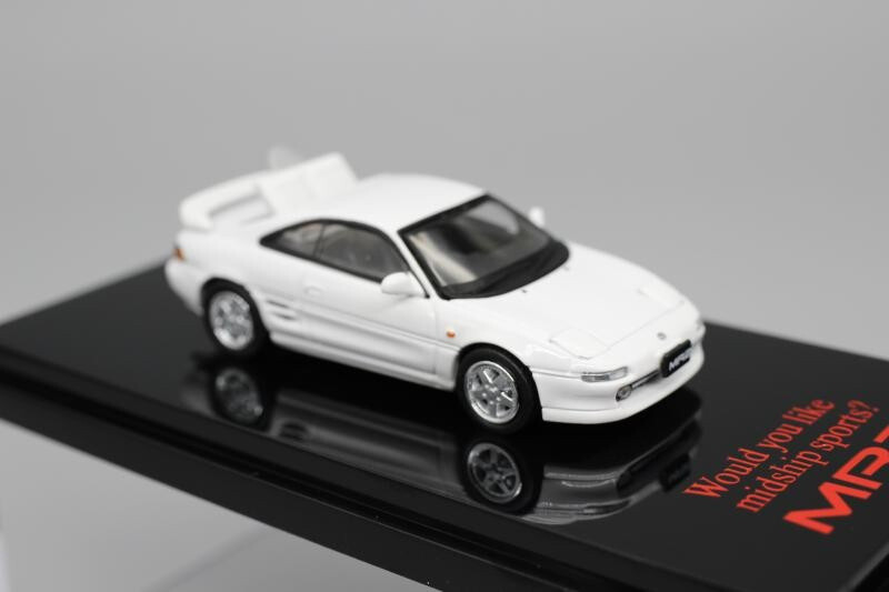 自動車 1/18 Toyota MR2 (SW20) White Ignition Model 1:18