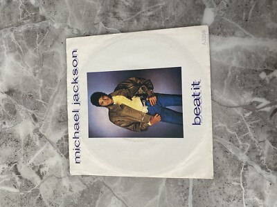 MICHAEL JACKSON Beat It / Burn This Disco Out 2 Track 7  Single In P/S CBS Epic