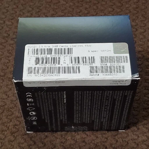 Intel Pentium G2020 2.9GHz Dual-Core (CM8063701444700) Processor. New Sealed  - Image 4 of 4