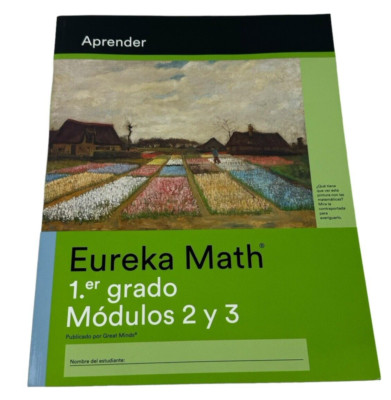 Spanish Eureka Math Learn Workbook Grade 1 Modules 2-3 by Great Minds