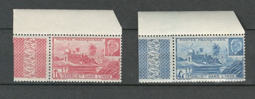 LOTE DE SELLOS CONMEMORATIVOS INDOCHINA COLONIAS FRANCESAS MONTADO SIN MONTAR O NUNCA MONTADO (INDIA 758)