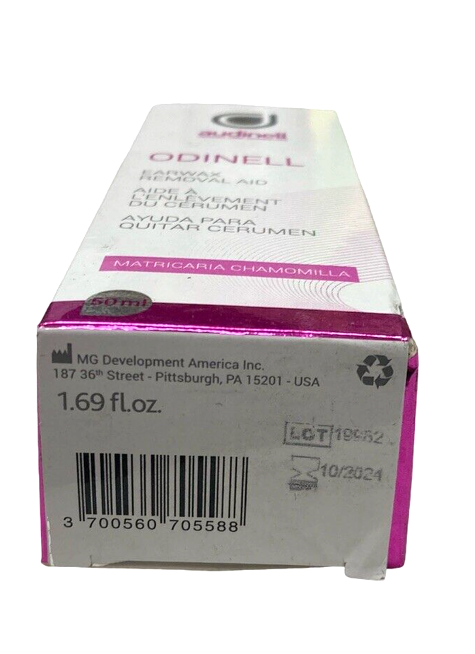 Audinell Ear Canal Wax Removal Aid Cleaning Spray 50mL Odinell EXP 10/24 eBay