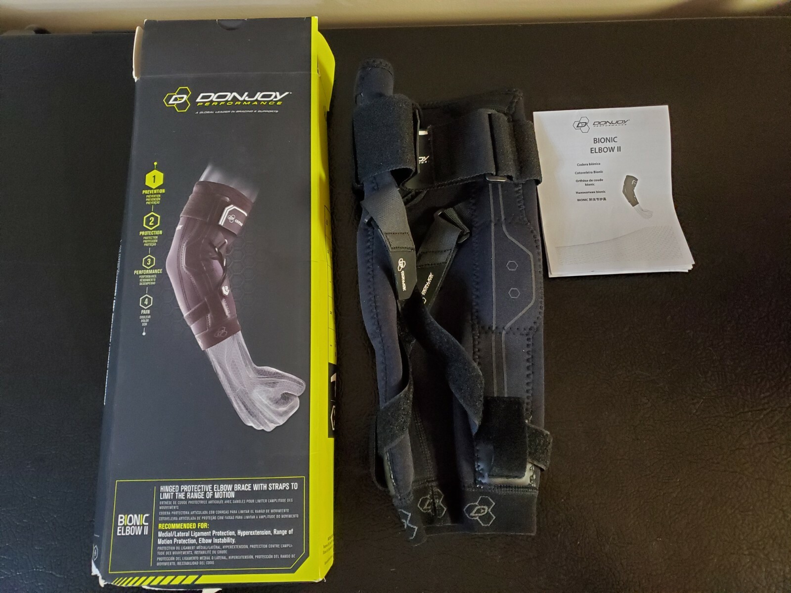 DonJoy Bionic Elbow Brace II Size XLarge (Please Read Description) eBay