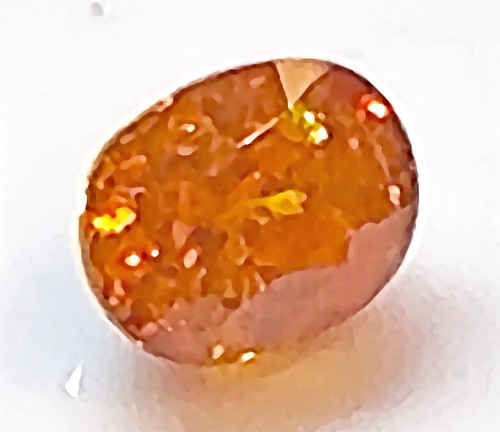 3,52 CT SENSACIONAL ULTRA RARO 100% NATURAL FANTA NARANJA ESFALERITA - Imagen 8 de 8