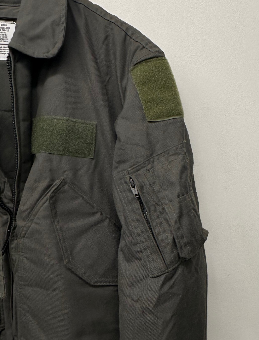 NOS Flyer's Cold Weather, NOMEX CWU-45/P Jacket, Size Medium, US Army,  V-56