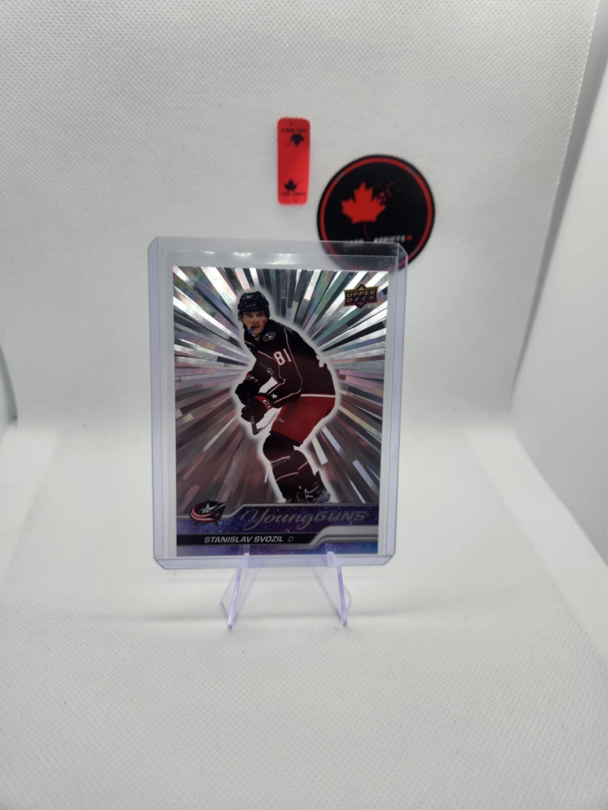 2023-24 Upper Deck Young Guns Outburst Silver #461 Stanislav Svozil RC